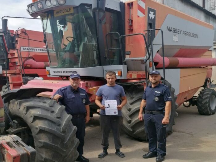 kradzieże w gospodarstwach, bezpieczna praca w gospodarstwie, Wojciech Zeszot, powiat pilski