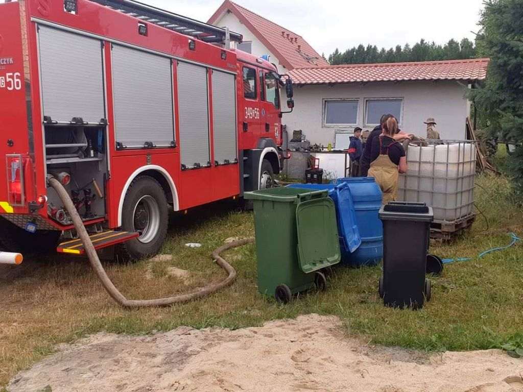 strażacy, osp, pomoc zwierzętom