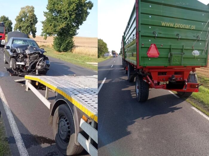 wypadki z udziałem ciągników rolniczych, Gostyń, Krobia,