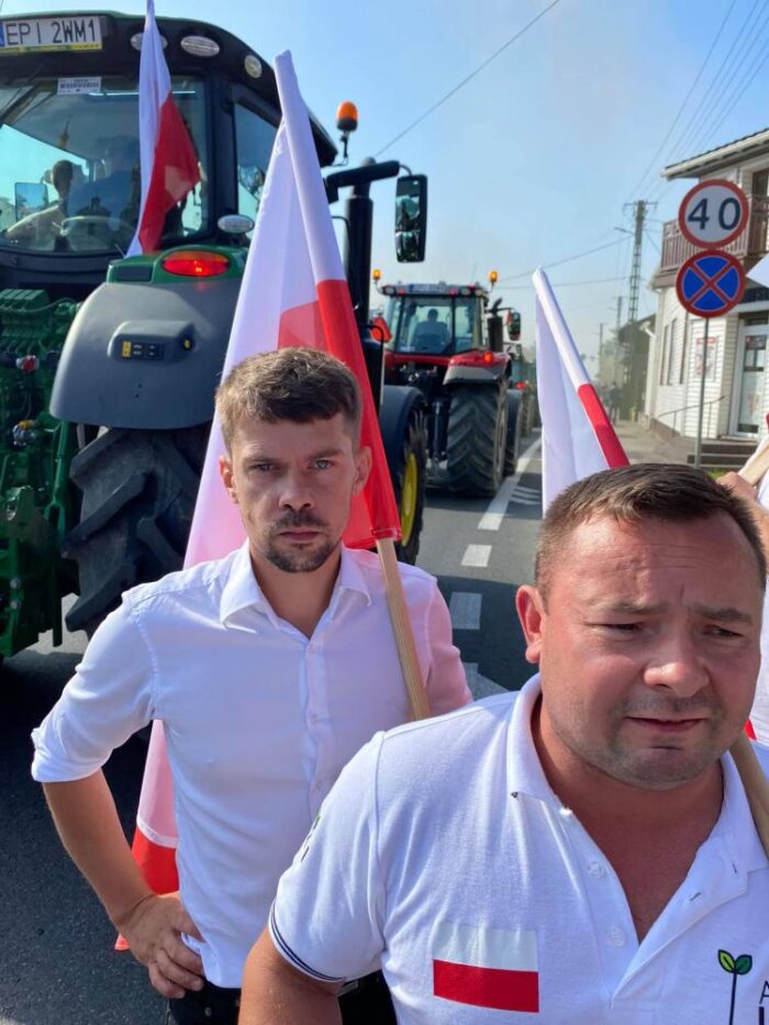 agrounia, michał kołodziejczak, protest