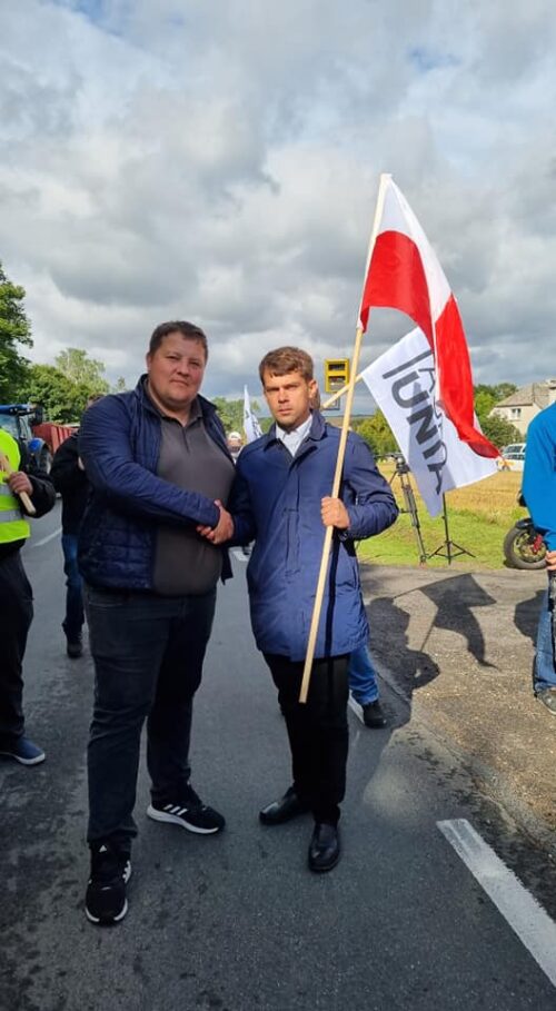 agrounia, michal kolodziejczak, protest, partia