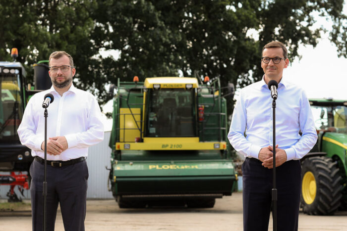 grzegorz puda, mateusz morawiecki, brzydowo