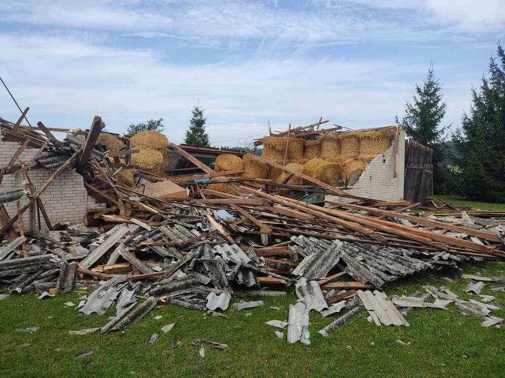 nawałnica, trąba powietrzna, gospodarstwo, lubelskie