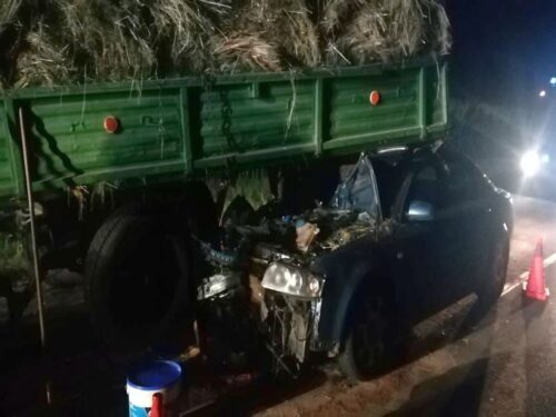 wypadki z udziałem ciągników rolniczych, powiat gotyński, przyczepa rolnicza, KPP Gostyń