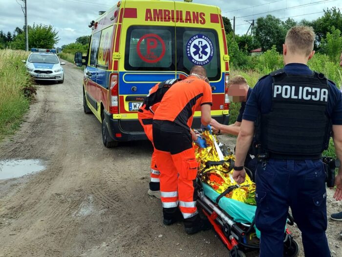 wypadki w gospodarstwach, Rybaki, powiat krośnieński, Sylwia Betka