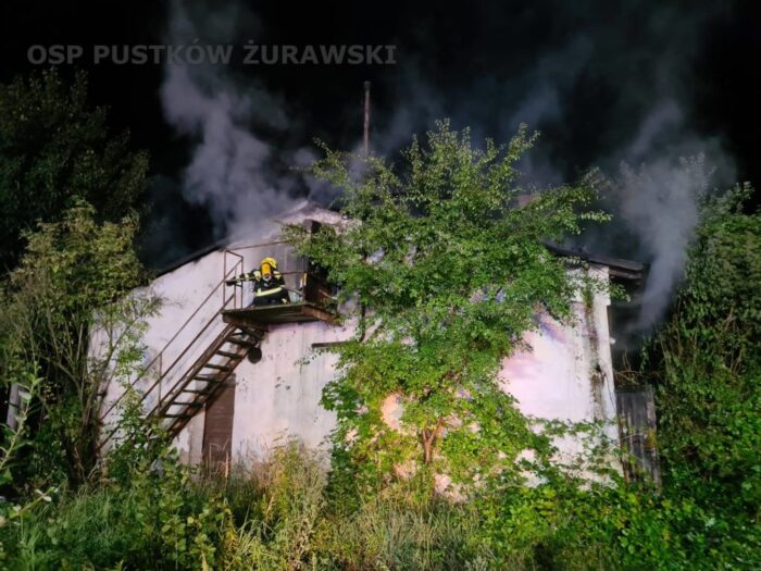 pożar stodoły, Cieszycach, gmina Kobierzyce, Aleksandra Radecka
