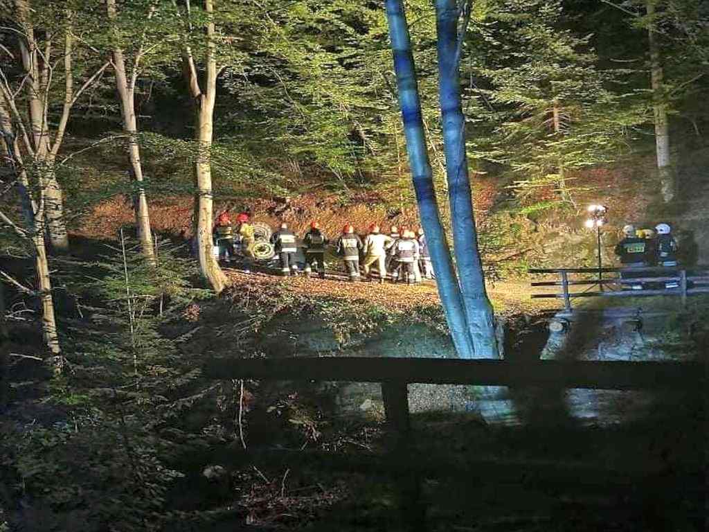 traktor, wypadek, ciągnik