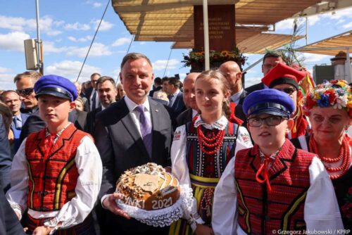 andrzej duda, prezydent, jan krzysztof ardanowski, minister rolnictwa, polska wieś, bezpieczne gospodarstwo rolne