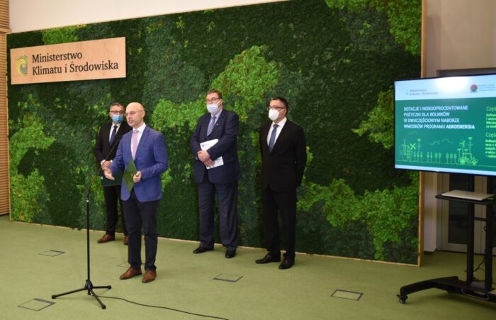 program Agroenergia, oze dla rolników, michał Kurtyka, szymon giżyński