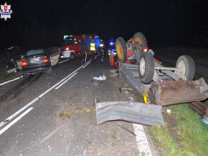wypadki z udziałem ciągników rolniczych, Sokołówka-Kolonia, powiat biłgorajski, Joanna Klimek