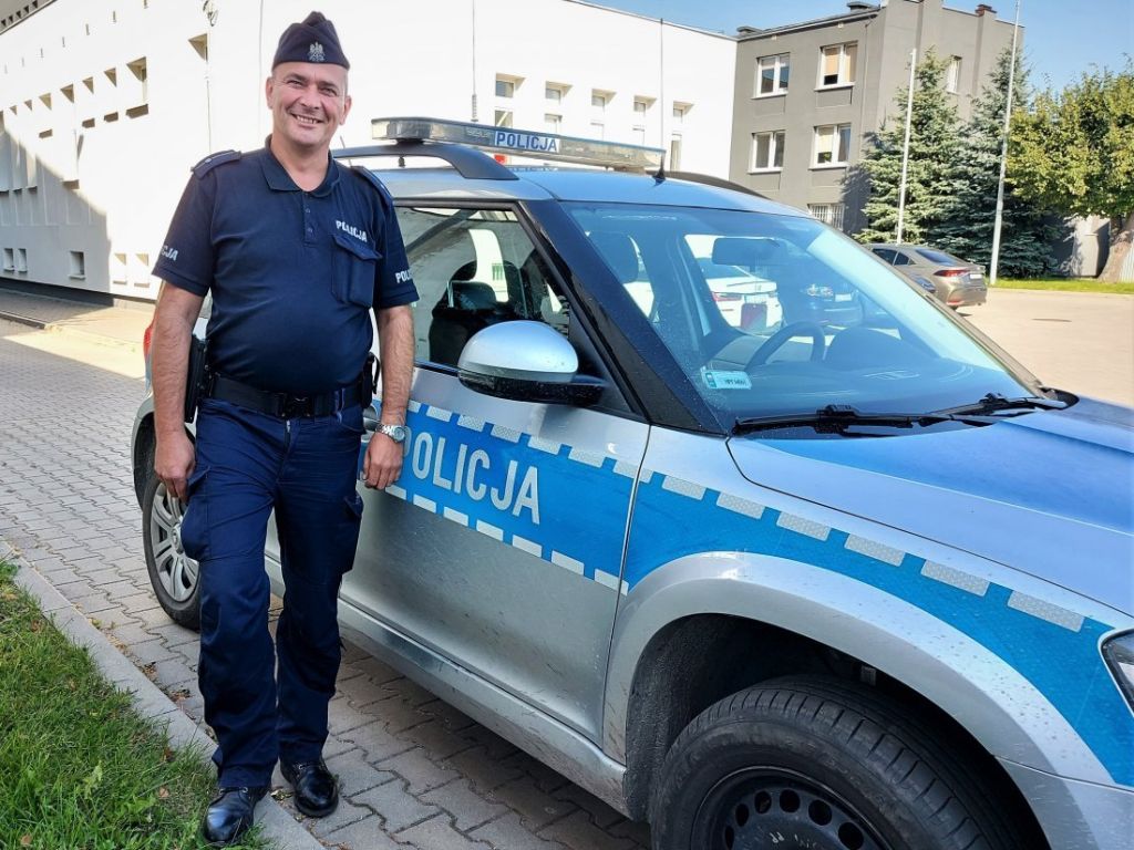 skradziony ciągnik w polu kukurydzy, Błażej Potocki, Nakielnica