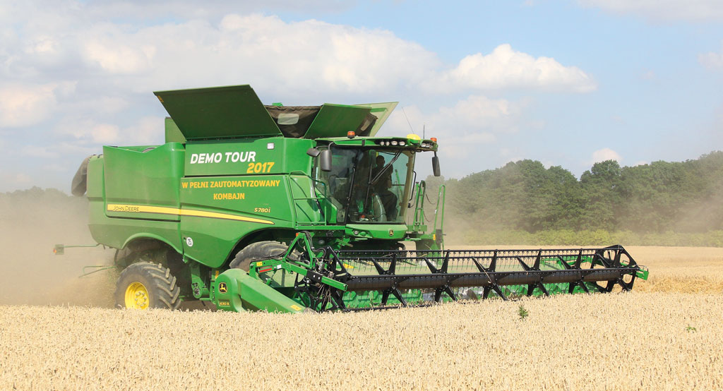 kombajny john deere, Bartosz Białas, John Deere Polska, Mateusz Janicki