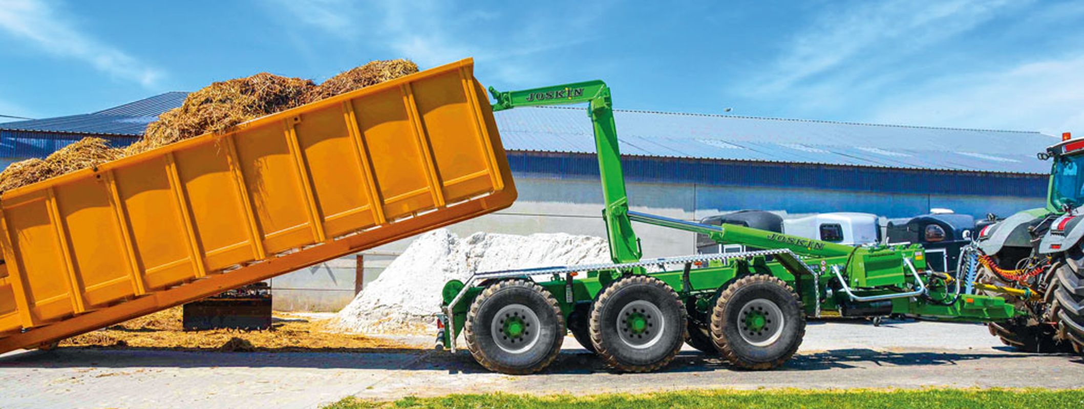 Podwozie hakowe Cargo-Lift, Joskin, RPT, Rolniczy Przegląd Techniczny