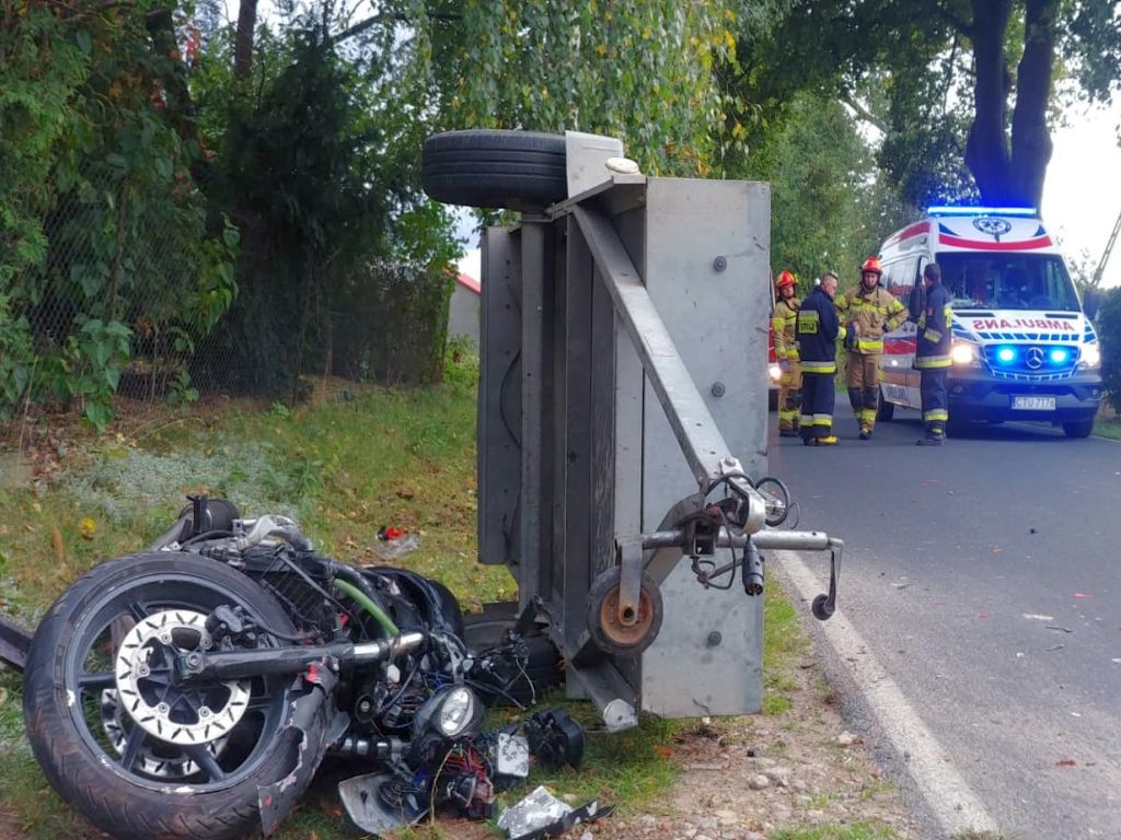wypadki z udziałem ciągników rolniczych, Bramka, Lipno, powiat świecki