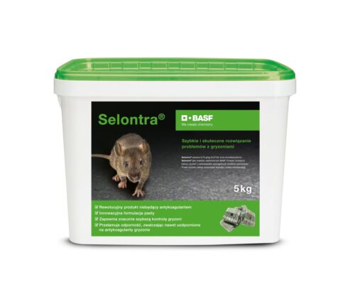 BASF, Selontra®, zwalczanie gryzoni, gryzonie, cholekalcyferol, substancja czynna, obora, chlewnia