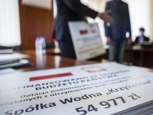 spółki wodne, dotacje, łódź
