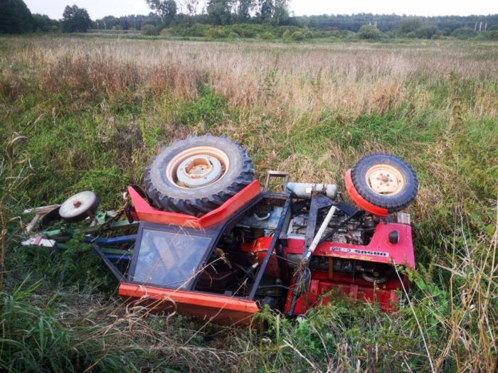 śmierć pod ciągnikiem, Kąsinowo, powiat szamotulski, Łukasz Kawka
