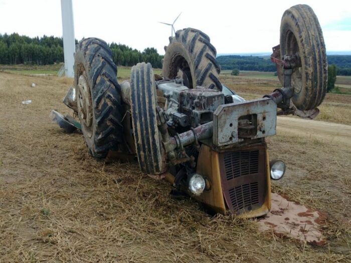 śmierć pod ciągnikiem, Ceber, Marianów, Joanna Szczepaniak