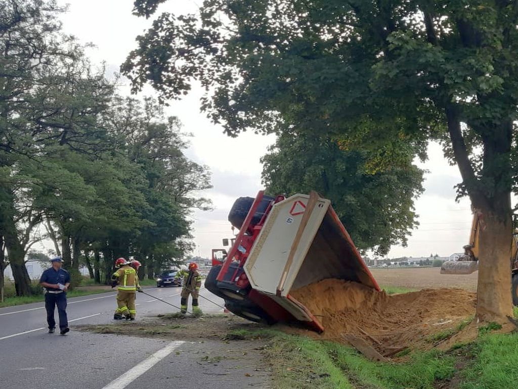 wypadki z udziałem ciągników rolniczych, Bramka, Lipno, powiat świecki