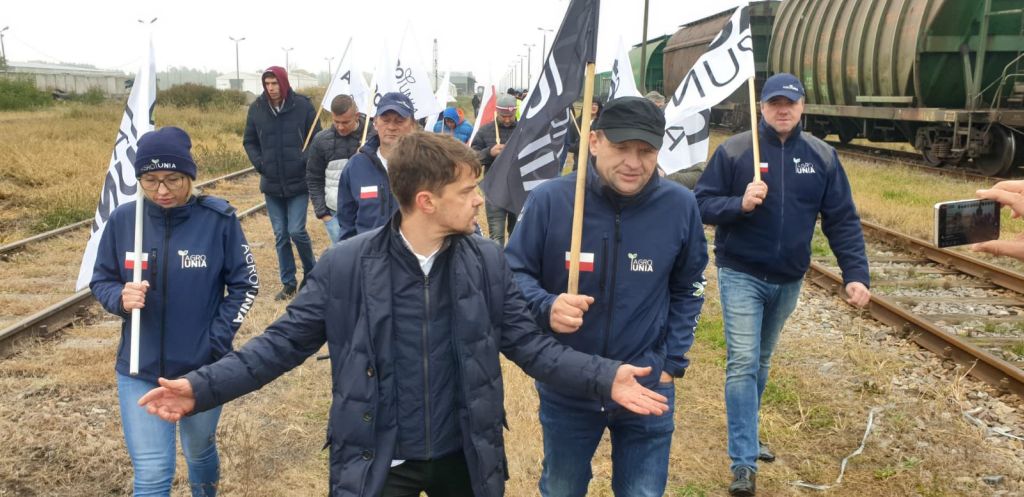 blokada torów w Woli Baranowskiej, Michał Kołodziejczak, Agrounia, ceny nawozów