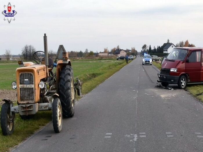 wypadki z udziałem ciągników rolniczych, Radowiec, powiat radzyński, Piotr Mucha