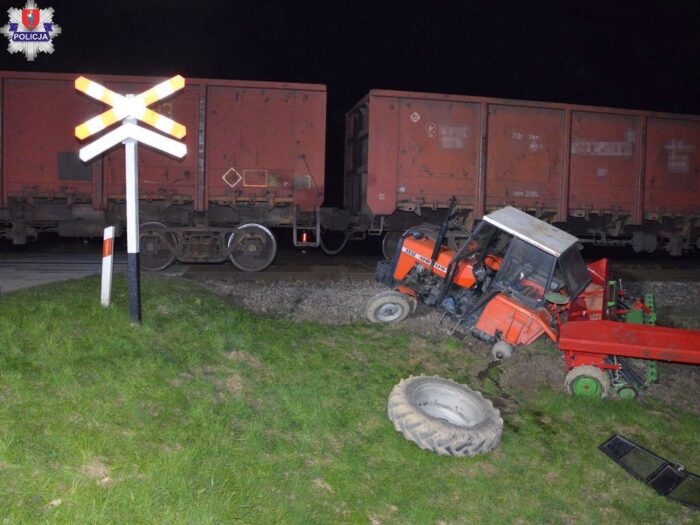 traktor wjechał pod pociąg, Niedzieliska, powiat zamojski, Dorota Krukowska-Bubiło