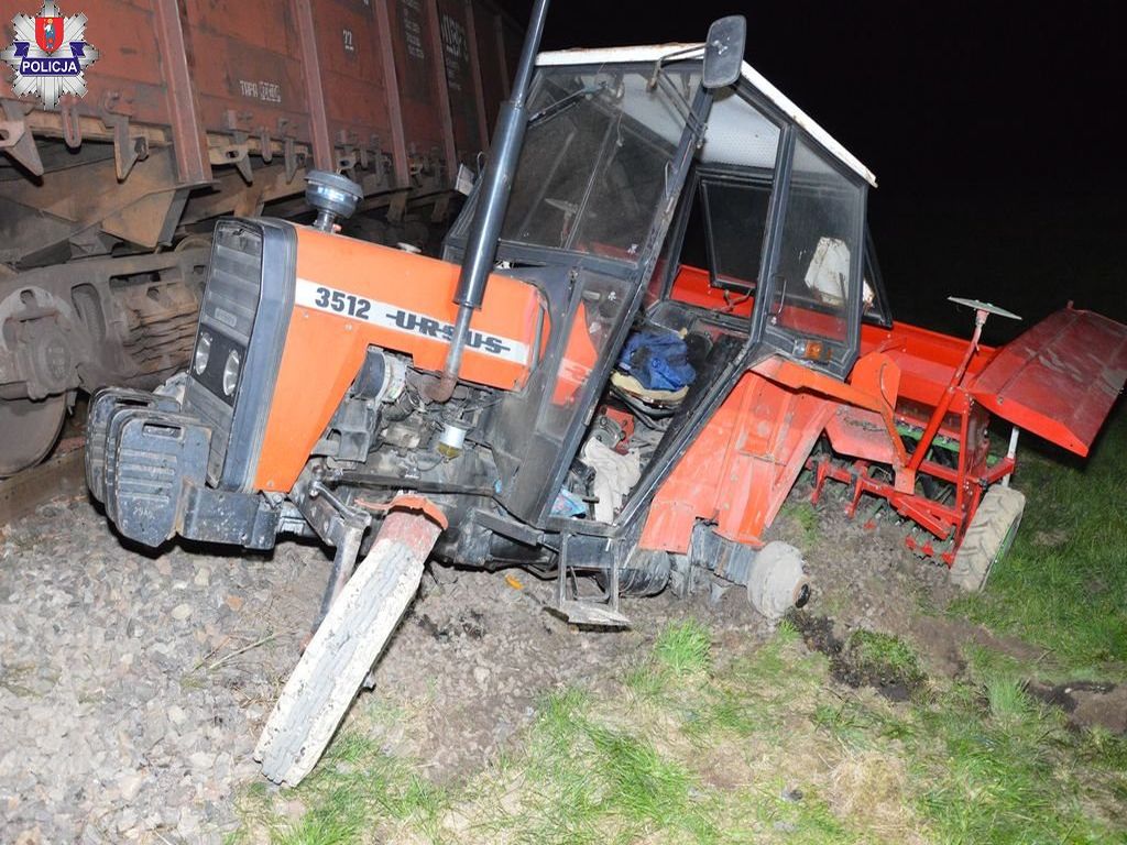 traktor wjechał pod pociąg, Niedzieliska, powiat zamojski, Dorota Krukowska-Bubiło