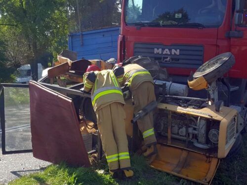 wypadki z udziałem ciągników rolniczych, Konary, powiat grójecki, Broniszów, powiat  kazimierski