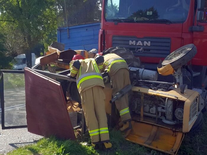 wypadki z udziałem ciągników rolniczych, Konary, powiat grójecki, Broniszów, powiat  kazimierski