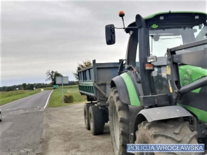gmina Kąty Wrocławskie, Paweł Noga, Nockowa, traktorzysta z zarzutami