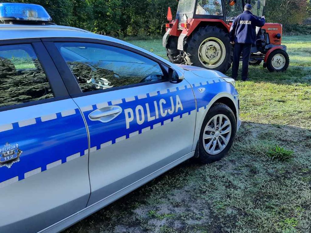 Konojady, powiat brodnicki, test silnika ciągnika rolniczego