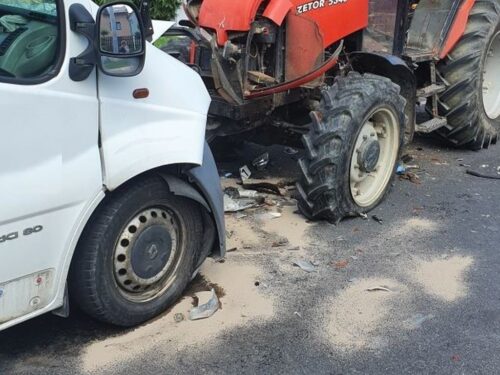 wypadki z udziałem ciągnikówi, Ugniewo, powiat ostrowski, Marzena Laczkowska