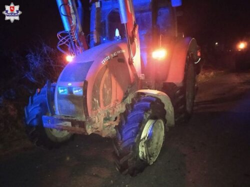 wypadki z udziałem ciągnikówi, Kolano, powiat parczewski, Ewelina Semeniuk