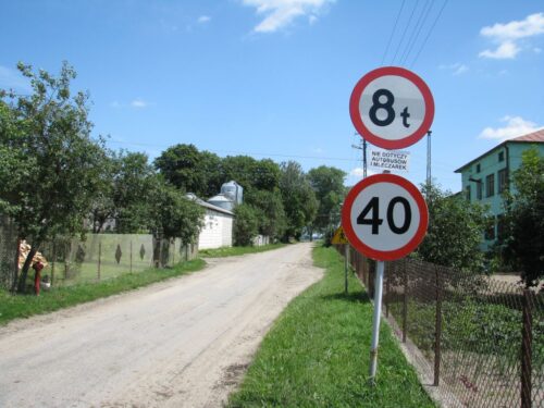 drogi transportu rolniczego, KRIR, drogi dojazdowe na pola