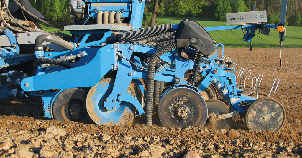 Siewnik punktowy Lemken, Kurki, Grajewo, Krzysztof Biedrzycki