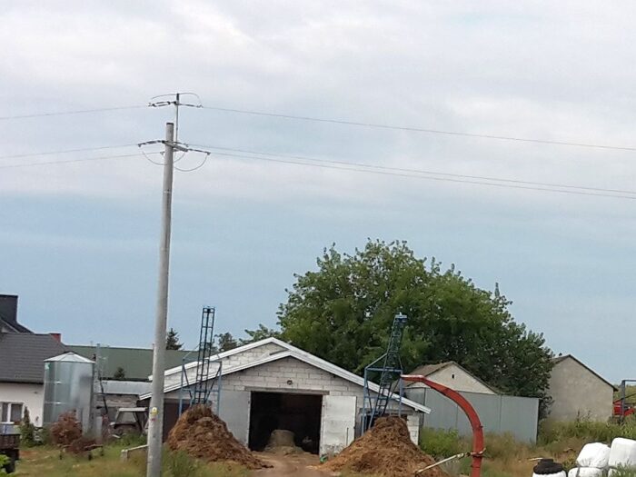 gospdoarstwo, pole, ciąggnik