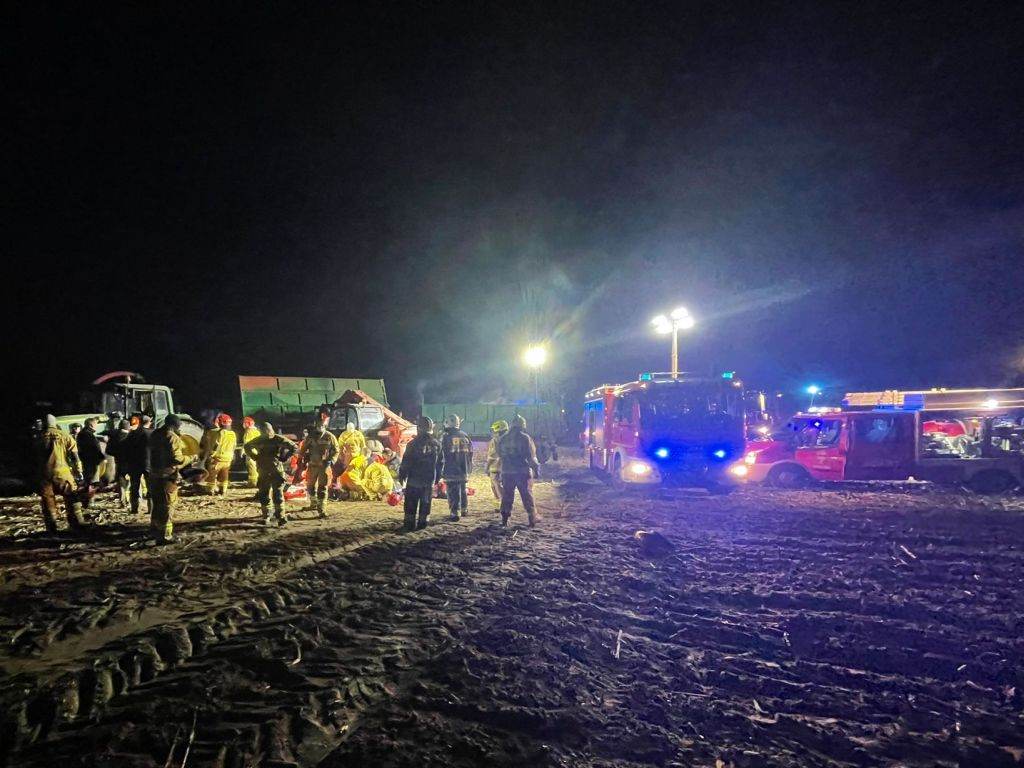 wypadek rolniczy, przyczepa, brześnica