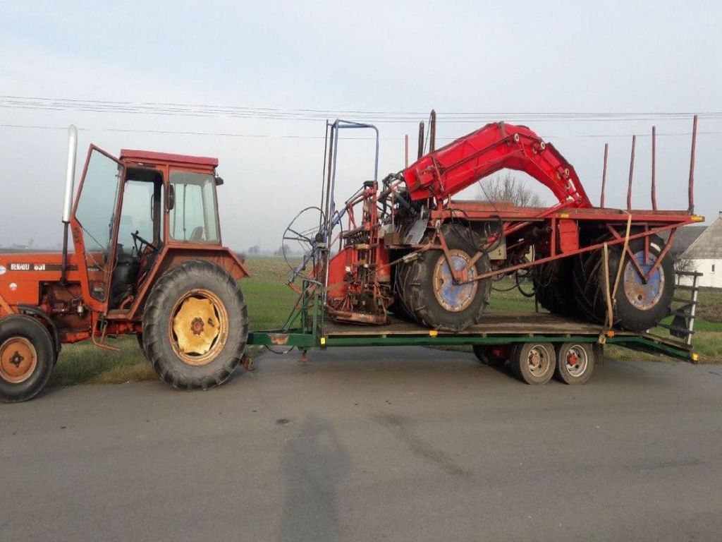 traktor, przyczepa, inowrocław