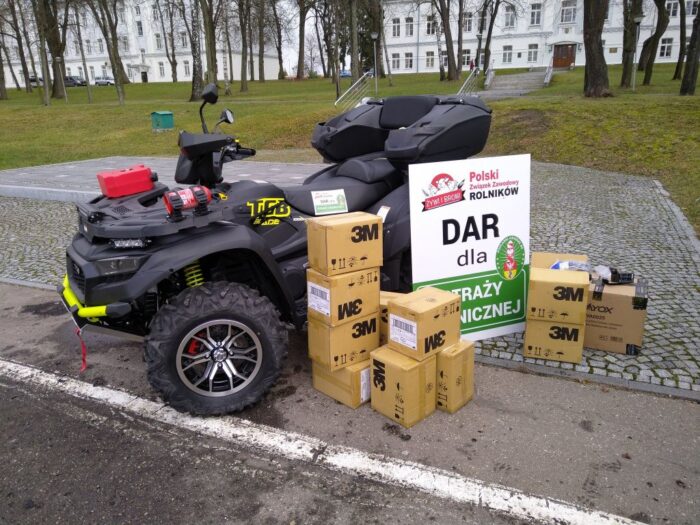 Polski Związek Zawodowy Rolników, Adam Paczóski, guad dla straży granicznej, Michał Puczyński