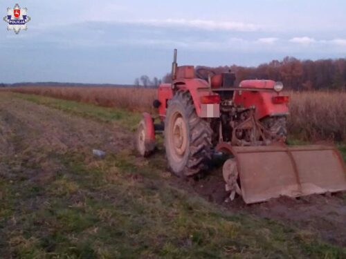 wypadki w rolnictwie, Sosnówka, powiat rycki, Obłaczkowo