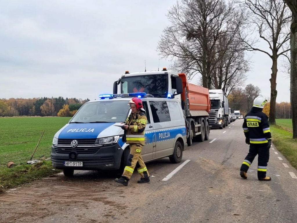 wypadki z udziałem ciągników rolniczych, Narzym Kolonia, gmina Iłowo-Osada, powiat działdowski