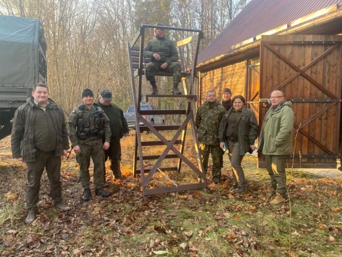 Nadleśnictwo Hajnówka, Braniewska Brygada Kawalerii Pancernej, kryzys na granicy polsko-białoruskiej