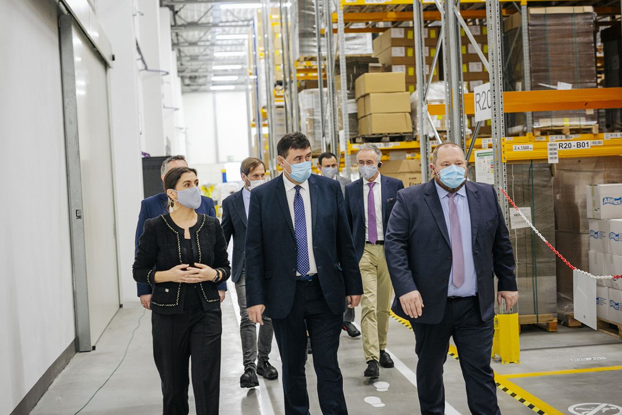 MSD, MSD Animal Health, MSD Psary Małe, Tadeusz Kościński, Ryszard Bartosik, Cyril Schiever, Hans-Guenther Dittrich