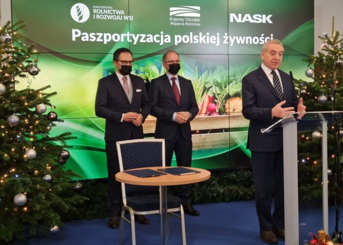 PaszportyzacjiaPolskiej Żywności, KOWR, NASK, Michał Wiśniewski, Wojciech Pawlak