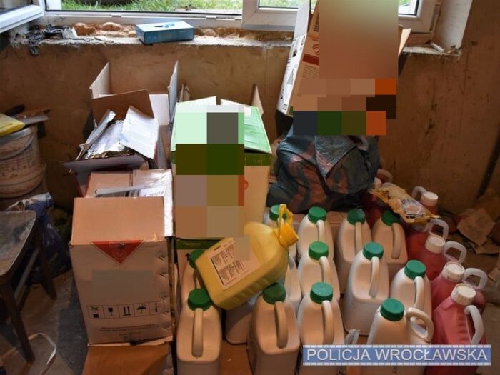 lewe pestycydy w gospodarstwie, środki ochrony roślin, Rafał Jarząb, KMP we Wrocławiu