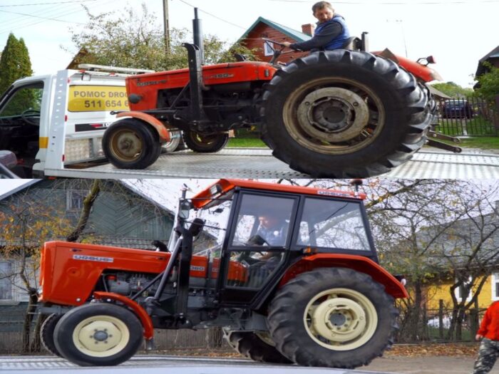 Plutycze, rodzina Onopiuków, ursus C-360, serial Rolnicy.Podlasie