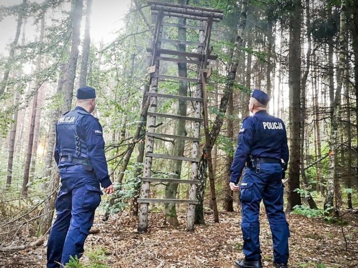 postrzał na polowaniu, gmina Grzmiąca, powiat szczecinecki