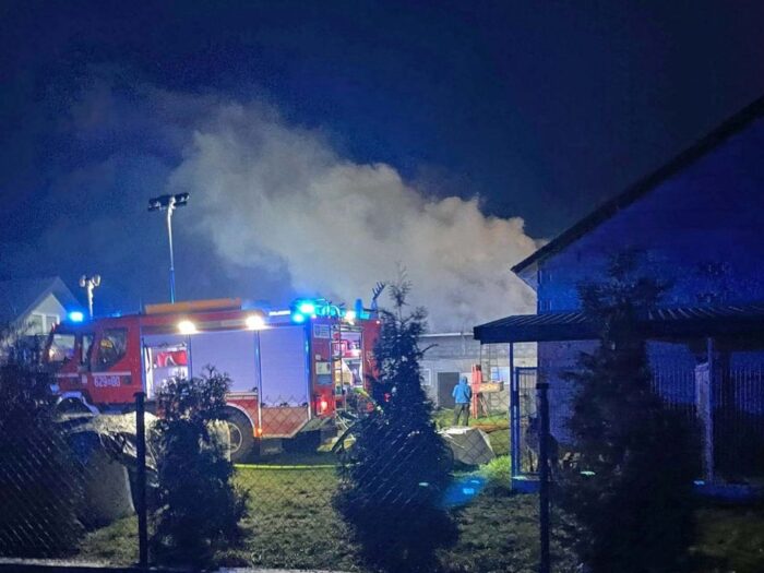 pożar obory, Dąbkowa Parowa, powiat sierpecki, Katarzyna Krukowska