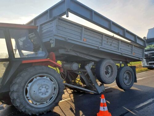wypadki z udziałem ciągników, gmina Wąsosz, powiat górowski