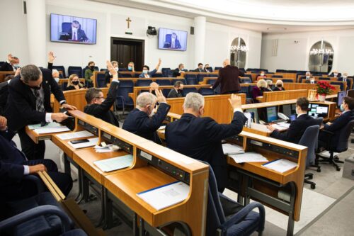Senat, scalanie gruntów, przekazanie spółek rolnych do MAP, PROW 2014-2020